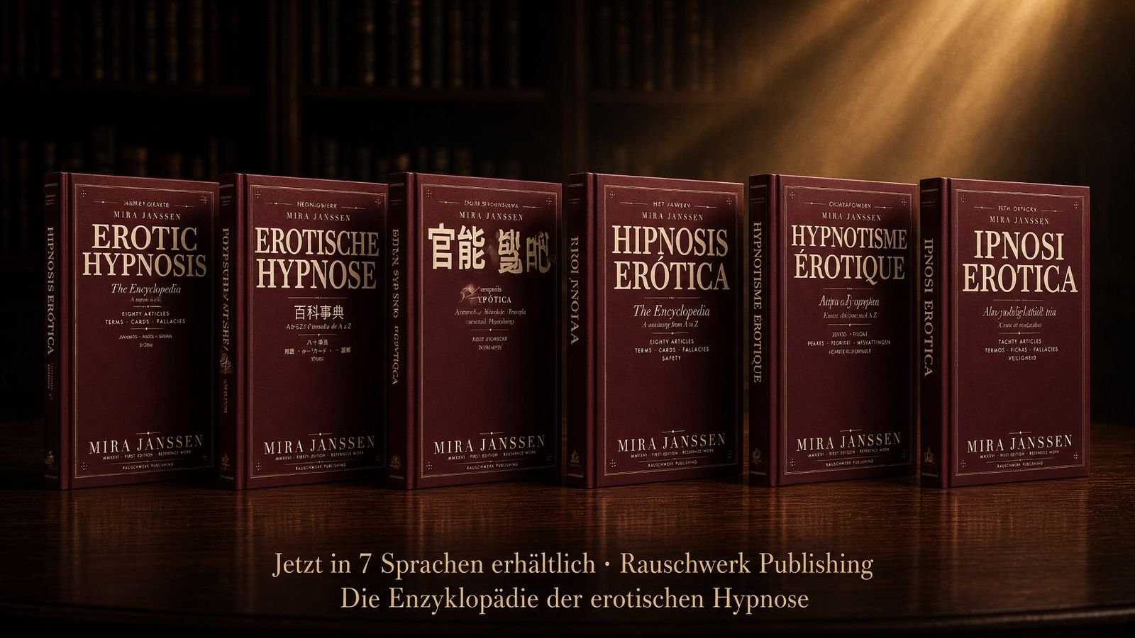 The Encyclopedia of Erotic Hypnosis — seven languages